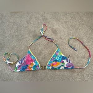 Trina Turk Kaleidoscope Bikini Top XS